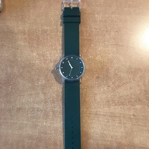 TID Watches - No.3 TR90 Green silicone Wristband